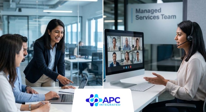Staff Augmentation Vs Managed Services from APC Integrated
